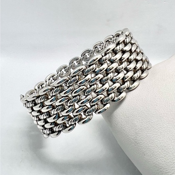 David Yurman Jewelry - David Yurman Thoroughbred 3-Row Cuff Bracelet